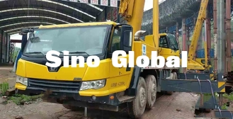 50 طن مستعملة شاحنة كرين XCMG QY50KA 40 لتر استهلاك الزيت لكل 100 كيلومتر