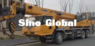 XCMG XCT35 رافعة شوكية مستعملة 35 طن مع ذراع على شكل حرف U ذو 7 أقسام