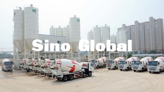 HZS180 ساني Batching Plant ، مصنع خلط الخرسانة 180m3 / h الإنتاجية