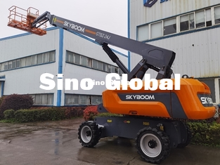 رافعة ذراع تلسكوبية تعمل بالديزل SKYBOOM GTBZ-28J بارتفاع 29.8 مترًا