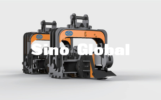 مطرقة كومة هيدروليكية Sino Global لحفارات Komatsu ساني CAT