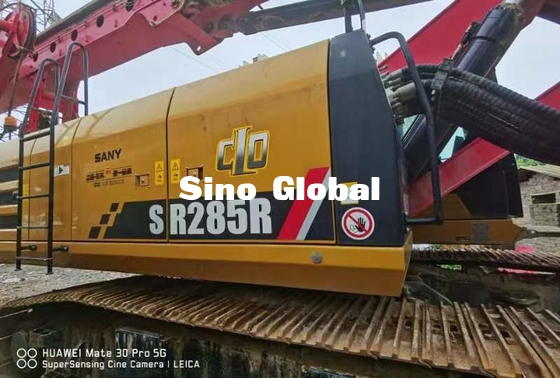 6WG1 Sany جهاز حفر دوار مستعمل قوة المحرك 300KW SR285R 2020