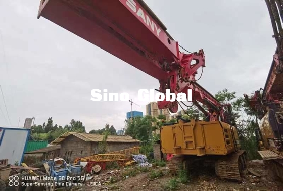 6WG1 Sany جهاز حفر دوار مستعمل قوة المحرك 300KW SR285R 2020