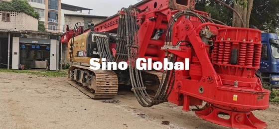 Sany SR285R 2018 جهاز حفر دوراني مستعمل 5 ~ 24 Rpm 300KW