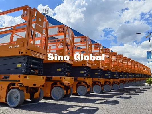 Skyboom SSL-06DC مقصية الرفع رجل رفع 6.5M ارتفاع العمل شهادة CE