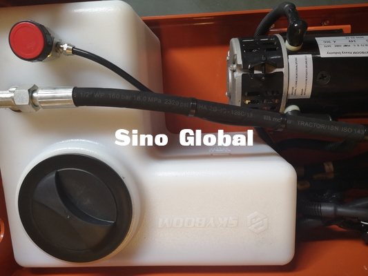 Skyboom SSL-06DC مقصية الرفع رجل رفع 6.5M ارتفاع العمل شهادة CE