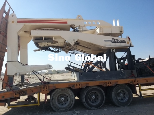 2500 SM آلة طحن مستعملة Wirtgen Surface Miner بعمق قطع 650mm 25
