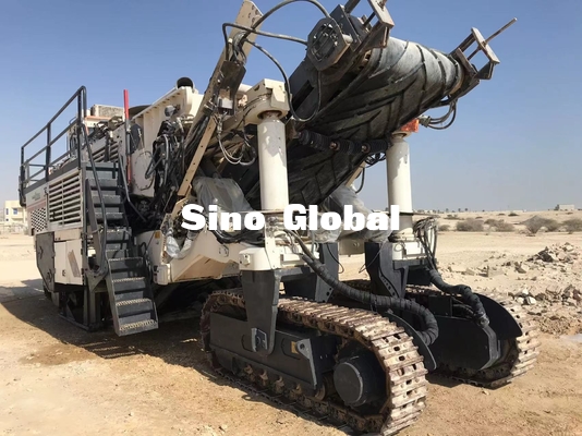 2500 SM آلة طحن مستعملة Wirtgen Surface Miner بعمق قطع 650mm 25