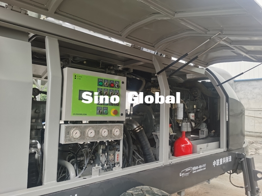 مضخة خط المقطورة اليدوية الثانية 174KW قوة S Valve Type HBT80.16.174RSU