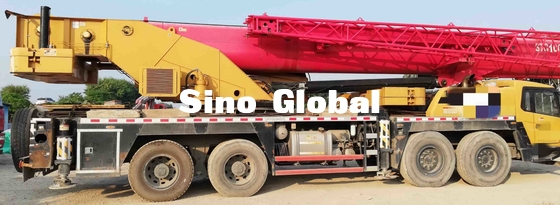 ساني STC1000 مستعملة شاحنة كرين 100 طن 350kw / 1800 Rpm الطاقة المقدرة