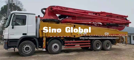 Euro4 Second Hand 52m Concrete Pump ، شاحنة مضخة بوم SYM5419THBF 52