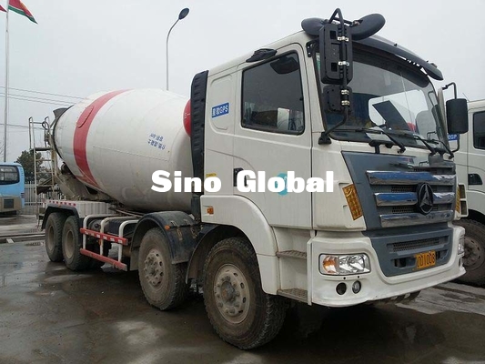 ساني Sy312c-6w مستعملة شاحنة خلط الخرسانة 257KW 12M³ 300L سعة خزان الوقود
