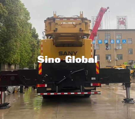 ساني SAC4000T7 مستعملة شاحنة كرين 400T سعة 80 كم / ساعة سرعة السفر