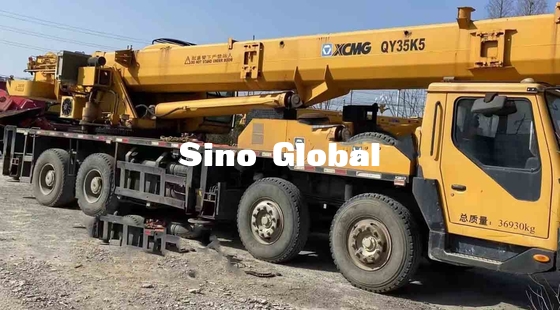 مستعملة XCMG فقاعة Truck ، 35 طن رافعة شاحنة ساني QY35K5