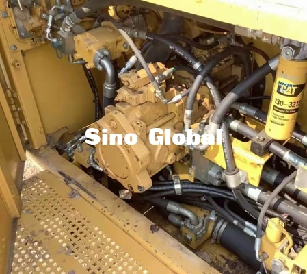 390KW مستعملة حفارات زحافة Caterpillar 390D 1240L سعة خزان الوقود