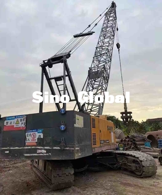 سعة 50 طن مستعملة رافعة مجنزرة ساني SCC550E 400L خزان الوقود