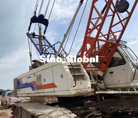 زومليون 75 ZCC750H تستخدم رافعة مجنزرة بطول 18 متر بطول ذراع ثابت