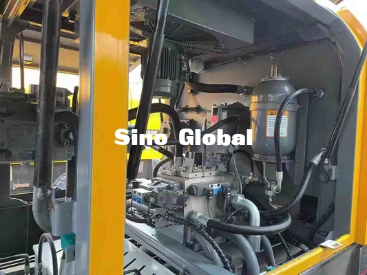 تستخدم مضخة الخرسانة المثبتة على مقطورة ساني THB60C 90kw الطاقة المقدرة