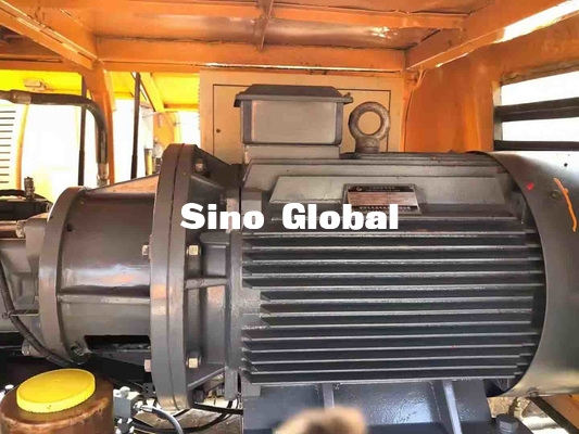 HBT6013 ساني تستخدم مضخة الخرسانة المثبتة على مقطورة 90KW S Valve Type