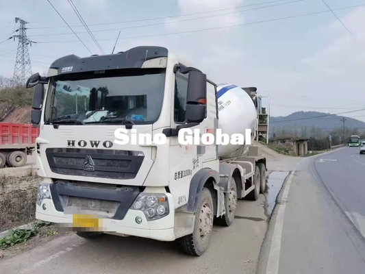 من جهة ثانية ، شاحنة خلط الخرسانة Howo ، ديزل نوع 10M³ 371HP قوة