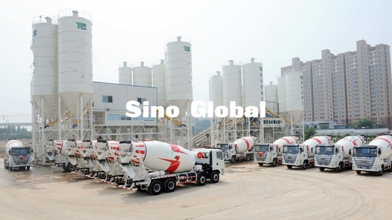 HZS180 ساني Batching Plant ، مصنع خلط الخرسانة 180m3 / h الإنتاجية