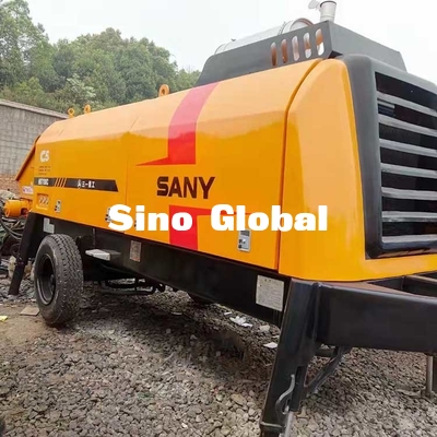 HBT12020C ساني Trailer مضخة الخرسانة المستعملة 297kw 1900rpm