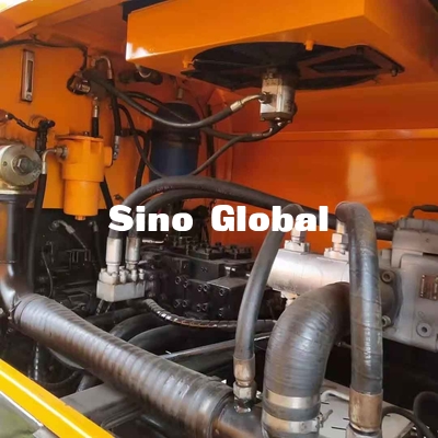HBT12020C ساني Trailer مضخة الخرسانة المستعملة 297kw 1900rpm