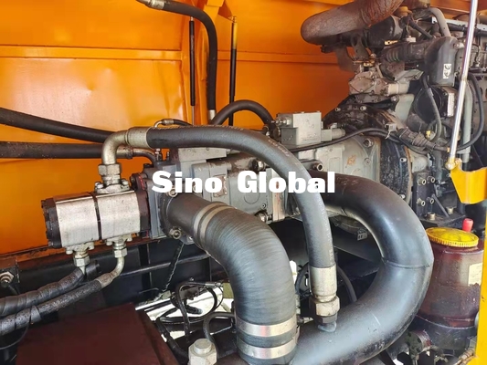 تستخدم مضخة الخرسانة المثبتة على مقطورة 181KW قوة المحرك S Valve