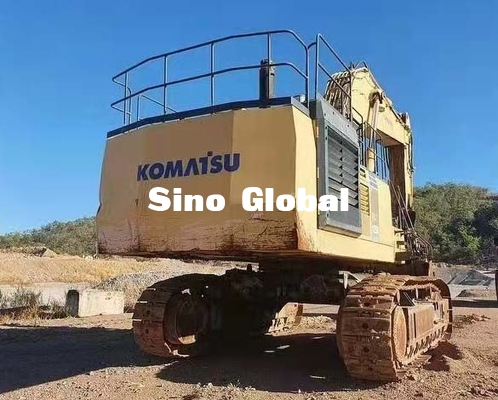 514KW القوة المستخدمة حفارة الزاحف كوماتسو 1250 نموذج 170 ملم السكتة الدماغية