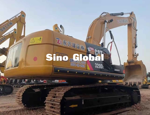 اليد الثانية Caterpillar 320D Excavator 99.9 KW قوة 340L سعة الخزان