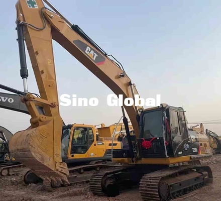 اليد الثانية Caterpillar 320D Excavator 99.9 KW قوة 340L سعة الخزان