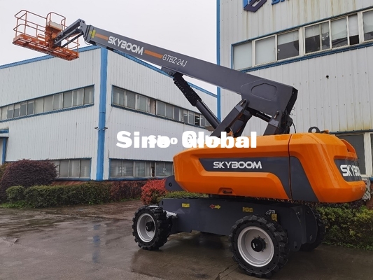 رافعة ذراع تلسكوبية تعمل بالديزل SKYBOOM GTBZ-28J بارتفاع 29.8 مترًا