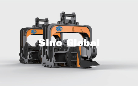 مطرقة كومة هيدروليكية Sino Global لحفارات Komatsu ساني CAT